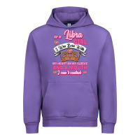 Tulip As A Libra Girl I Was Born With My Heart On My Sleeve And A Mouth Urban Hoodie - Jasminsmagicworld