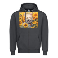 Westie Zipper Hoodie | Teevron