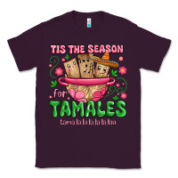 Plum tis the season for tamales tama la la la Classic Tee - MaliasSmallBusiness