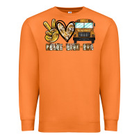 Carrot peace love bus Premium Sweatshirt - CowhideDigitalArt