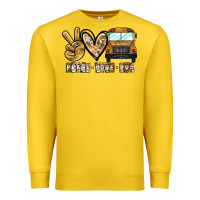Lemon peace love bus Premium Sweatshirt - CowhideDigitalArt