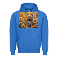 True Royal yorkshire terrier Zipper Hoodie - Unal Design