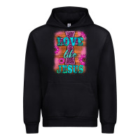 Foreset Green love like jesus Urban Hoodie - BarkalooDesign