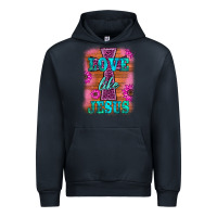 Navy love like jesus Urban Hoodie - BarkalooDesign