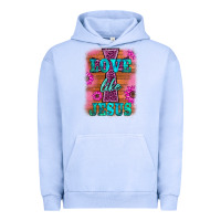 Pigment Grape Ice love like jesus Urban Hoodie - BarkalooDesign