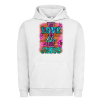 Pigment Lunar Rock love like jesus Urban Hoodie - BarkalooDesign