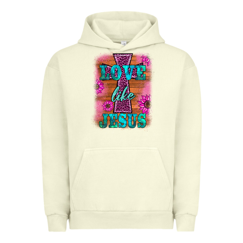 Love Like Jesus Urban Hoodie by BarkalooDesign | Teevron