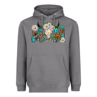 Storm mom with bull skull Heavyweight Hoodie - texasbilliewilder