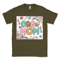Army Green dog mom Classic Tee - MaliasSmallBusiness
