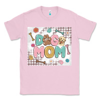 Bubblegum Pink dog mom Classic Tee - MaliasSmallBusiness