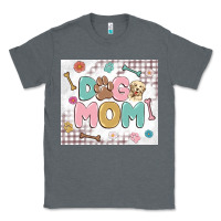Charcoal Heather dog mom Classic Tee - MaliasSmallBusiness