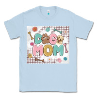 Dusty Blue dog mom Classic Tee - MaliasSmallBusiness