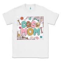 White dog mom Classic Tee - MaliasSmallBusiness