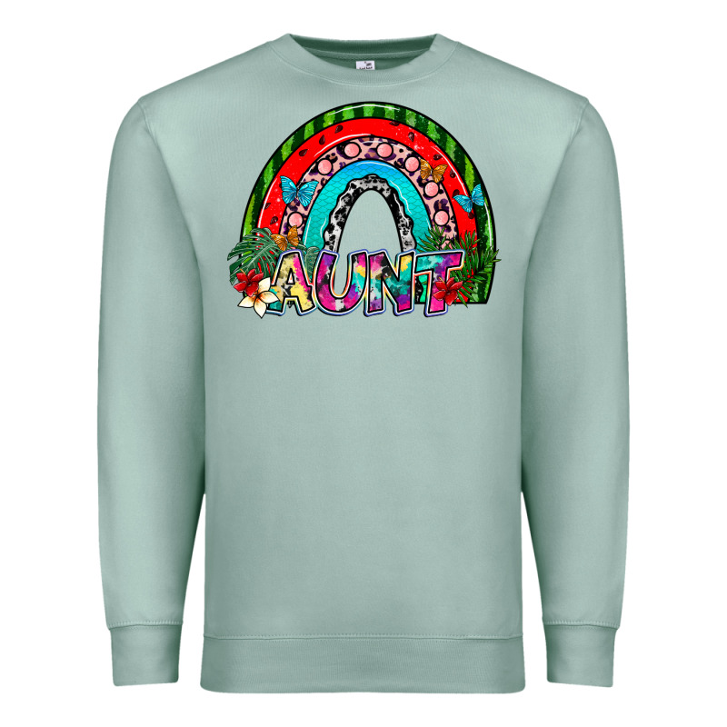 Aunt Premium Sweatshirt by SublimationCraftShop | Teevron