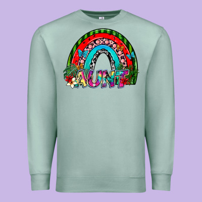 Aunt Premium Sweatshirt Designed By Sublimationcraftshop