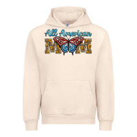 Sandshell all american mom american flag butterfly Urban Hoodie - LillyAllenDesigns