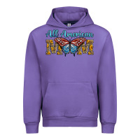 Tulip all american mom american flag butterfly Urban Hoodie - LillyAllenDesigns