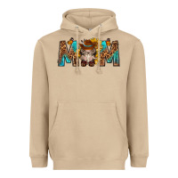 Mushroom mom with bull skull Heavyweight Hoodie - texasbilliewilder