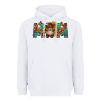 White mom with bull skull Heavyweight Hoodie - texasbilliewilder