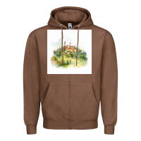 Chestnut Italy Zipper Hoodie - Unal Design