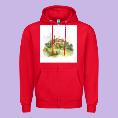 Zipper Hoodie Italy