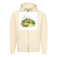 Sandshell Italy Zipper Hoodie - Unal Design