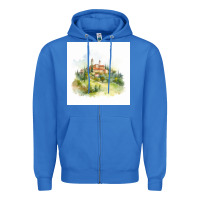 True Royal Italy Zipper Hoodie - Unal Design