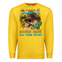 Lemon somewhere where the summer lasted all year 'round Premium Sweatshirt - HRA Design Shop