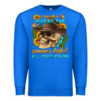 True Royal somewhere where the summer lasted all year 'round Premium Sweatshirt - HRA Design Shop