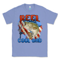 Colony Blue reel cool dad Classic Tee - MaliasSmallBusiness