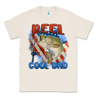 Natural reel cool dad Classic Tee - MaliasSmallBusiness