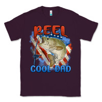 Plum reel cool dad Classic Tee - MaliasSmallBusiness