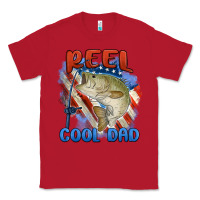 Red reel cool dad Classic Tee - MaliasSmallBusiness
