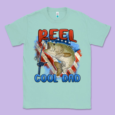 Classic Tee reel cool dad