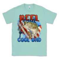 Seafoam reel cool dad Classic Tee - MaliasSmallBusiness