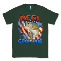 Sports Green reel cool dad Classic Tee - MaliasSmallBusiness