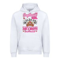 White As A Sagittarius Girl I Was Born With My Heart On My Sleeve And  Mouth Urban Hoodie - Jasminsmagicworld