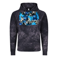 Cloud Black westerb cowhide winter background Vintage Hoodie - AdoDesignShop