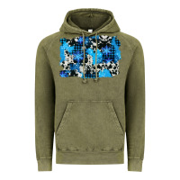 Vintage Olive westerb cowhide winter background Vintage Hoodie - AdoDesignShop