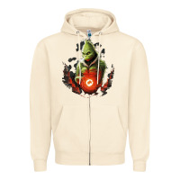Sandshell Grinch Zipper Hoodie - Unal Design