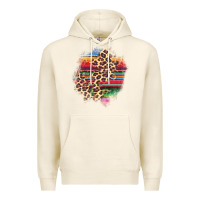 Tofu serape leopard patch Premium Hoodie - AdoDesignShop