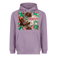 Lavender country girl Heavyweight Hoodie - Zillion Design Studio