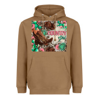 Toasted Coconut country girl Heavyweight Hoodie - Zillion Design Studio