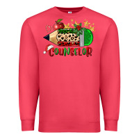 Cardinal christmas counselor pencil Premium Sweatshirt - FaDigitalArtStudio