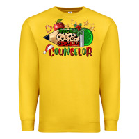 Lemon christmas counselor pencil Premium Sweatshirt - FaDigitalArtStudio