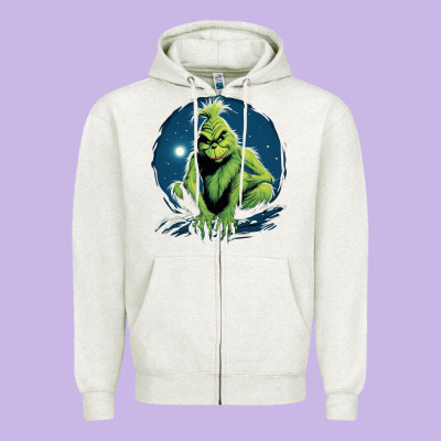 Zipper Hoodie Grinch