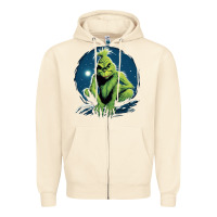 Sandshell Grinch Zipper Hoodie - Unal Design