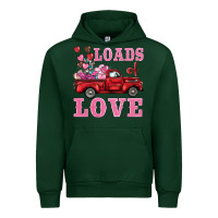 Forest Green loads of love truck Urban Hoodie - BarkalooDesign