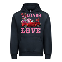 Navy loads of love truck Urban Hoodie - BarkalooDesign