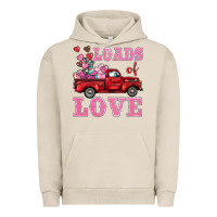 Pigment French Oak loads of love truck Urban Hoodie - BarkalooDesign
